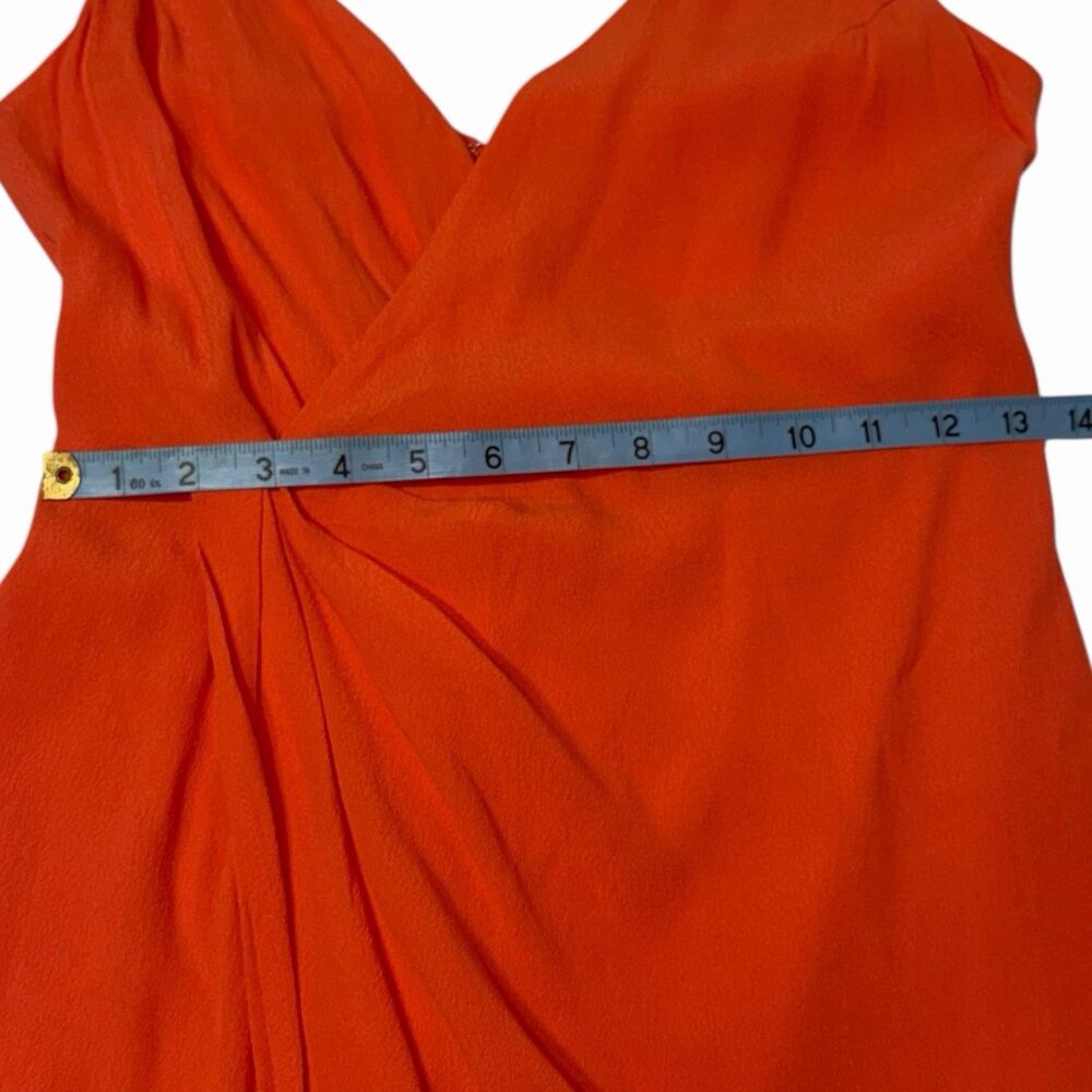Maxi Faux Wrap Dress Size Small ASTR The Label Coral V Neck Summer Dress 🌴 - Picture 5 of 16